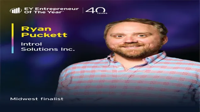 Ryan PuckettがEntrepreneur of the Year最終候補者に選ばれたことを誇らしくお知らせいたします